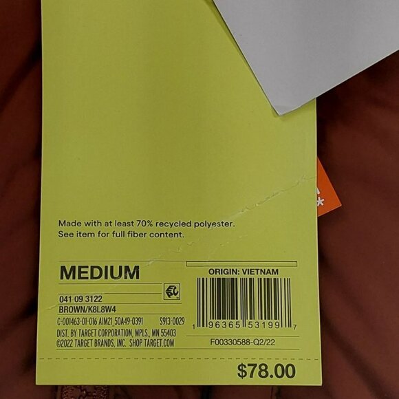 Men's Heavy Puffer Jacket | All in Motion | Medium - Picture 10 of 17